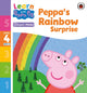 Book cover of: Learn with Peppa Phonics Level 4 Book 19 – Peppa’s Rainbow Surprise (Phonics Reader). By: Peppa Pig