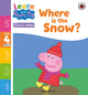 Book cover of: Learn with Peppa Phonics Level 4 Book 21 – Where is the Snow? (Phonics Reader). By: Peppa Pig