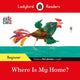 Book cover of: Ladybird Readers Beginner Level - Eric Carle - Where Is My Home? (ELT Graded Reader). By: Eric Carle