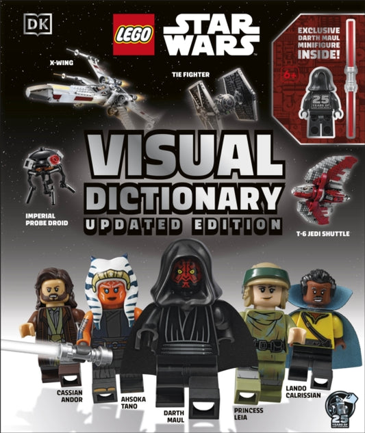 LEGO Star Wars Visual Dictionary Updated Edition, With Exclusive Star Wars Minifigure 9780241651339 Elizabeth Dowsett