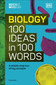 Book cover of: Science Museum Biology 100 Ideas in 100 Words. By: Eva Amsen