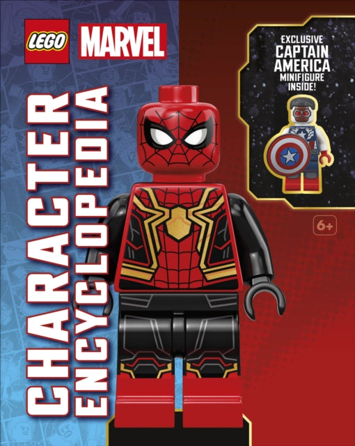LEGO Marvel Character Encyclopedia, With Exclusive Captain America Minifigure 9780241662243 Shari Last