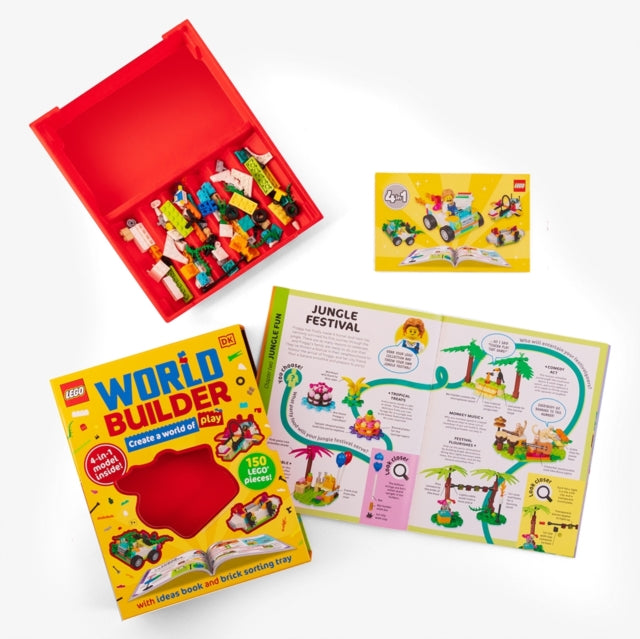 Book cover of: LEGO World Builder. By: Hannah Dolan