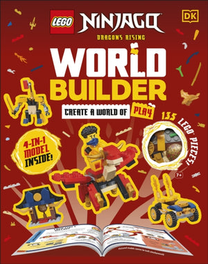 LEGO Ninjago World Builder, Create a World of Play with 4-in-1 Model and 150+ Build Ideas!