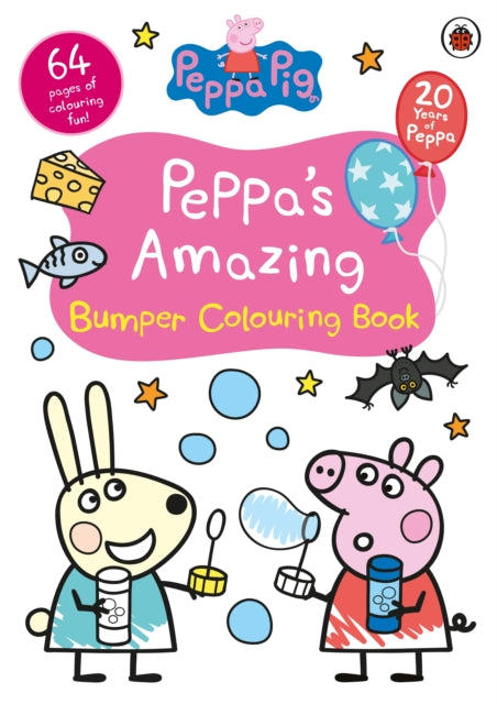 Peppa Pig: Peppa’s Amazing Bumper Colouring Book 9780241712771 Peppa Pig