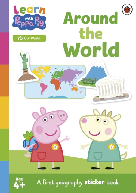 Learn with Peppa: Around the World sticker activity book 9780241717417 Peppa Pig