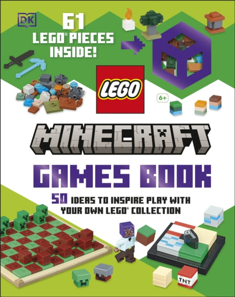 LEGO Minecraft Games Book, 50 Fun Ideas to Play with Your LEGO Collection!