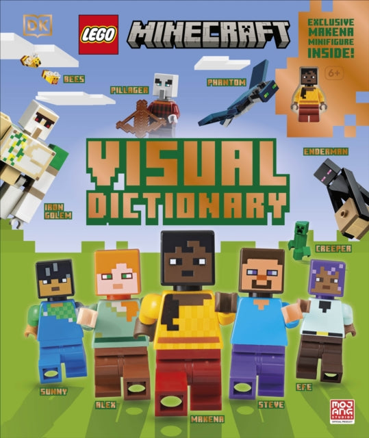 LEGO Minecraft Visual Dictionary, With an Exclusive LEGO Minecraft Minifigure 9780241719459 Elizabeth Dowsett