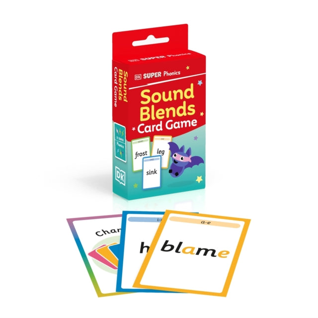 Book cover of: DK Super Phonics Sound Blends Card Game
