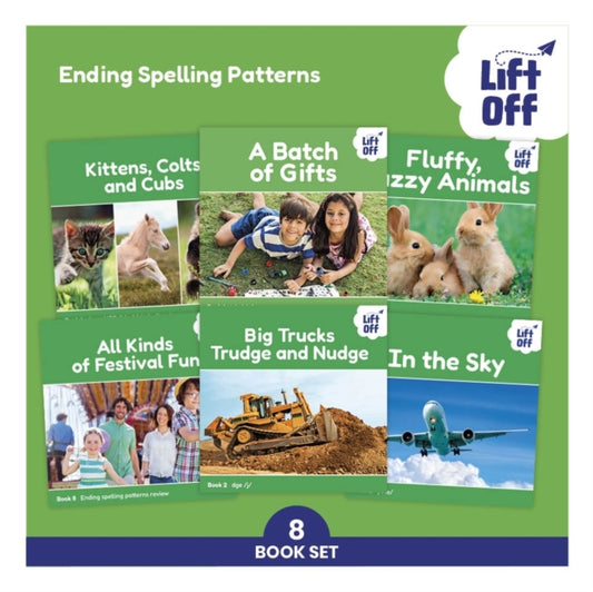 Phonic Books Lift Off Readers Ending Spelling Patterns 9780241763308 Phonic Books