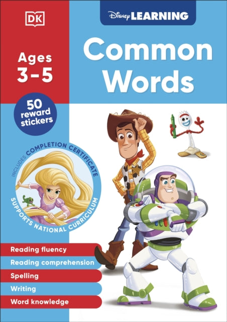 Book cover of: Disney Learning Common Words (Ages 3-5)