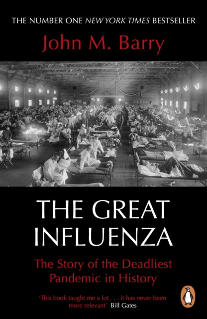 Book cover of: Great Influenza. By: John M. Barry