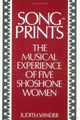Book cover of: Songprints. By: Judith Vander