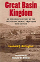 Book cover of: Great Basin Kingdom. By: Leonard J. Arrington
