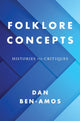 Book cover of: Folklore Concepts. By: Dan Ben-Amos
