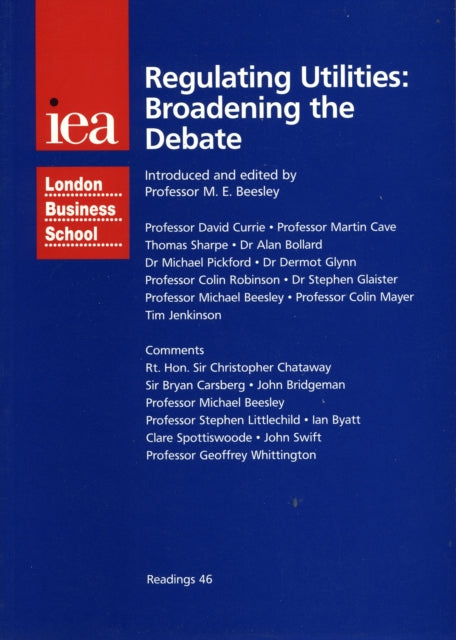 Book cover of: Regulating Utilities. By: M. E. Beesley