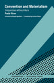 Book cover of: Convention and Materialism. By: Paolo Virno