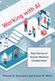 Book cover of: Working with AI. By: Davenport, Thomas H.