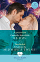 Book cover of: Cinderella's Kiss With The Er Doc / A Daddy For The Midwife’s Twins?. By: Scarlet Wilson
