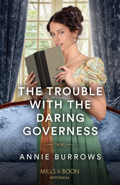 Book cover of: Trouble With The Daring Governess. By: Annie Burrows