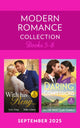 Book cover of: Modern Romance September 2025 Books 5-8