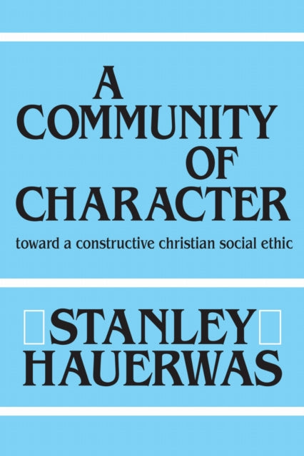 A Community of Character