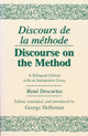 Book cover of: Discours De La Methode/Discourse on the Method. By: René Descartes