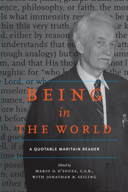 Book cover of: Being in the World