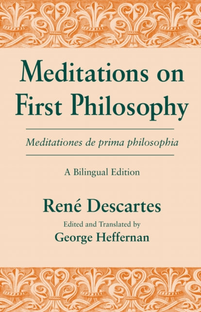 Book cover of: Meditations on First Philosophy/ Meditationes De Prima Philosophia