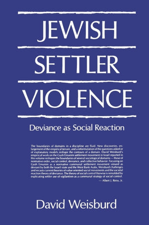 Jewish Settler Violence