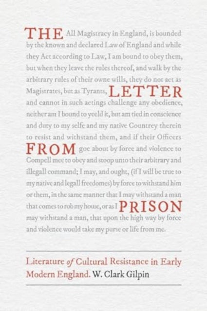 Book cover of: Letter from Prison. By: W. Clark Gilpin