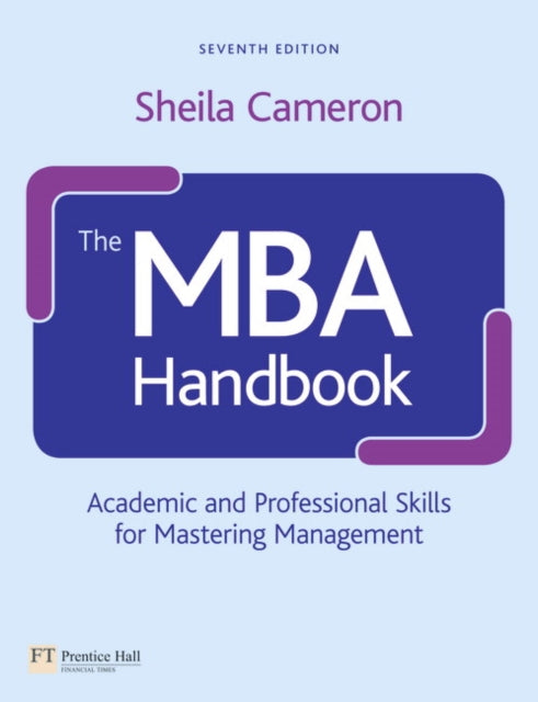Book cover of: MBA Handbook. By: Sheila Cameron