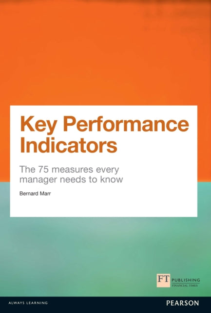 Book cover of: Key Performance Indicators (KPI). By: MARR, BERNARD