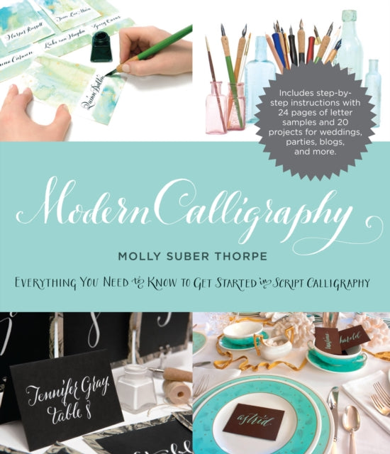 Book cover of: Modern Calligraphy. By: Molly Suber Thorpe