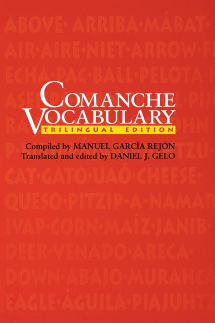 Book cover of: Comanche Vocabulary