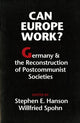 Book cover of: Can Europe Work?