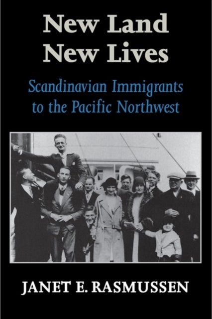 Book cover of: New Land, New Lives. By: Janet E. Rasmussen