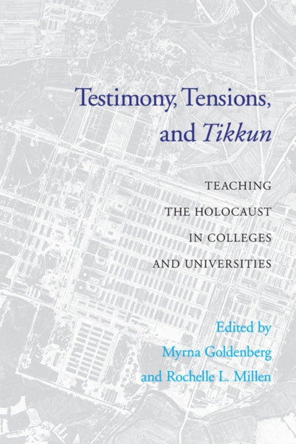 Book cover of: Testimony, Tensions, and Tikkun. By: Rochelle L. Millen