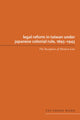 Book cover of: Legal Reform in Taiwan Under Japanese Colonial Rule, 1895-1945. By: Tay-sheng Wang