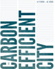 Book cover of: Carbon Efficient City. By: A-P Hurd