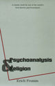 Book cover of: Psychoanalysis and Religion. By: Erich Fromm