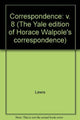 Book cover of: Yale Editions of Horace Walpole's Correspondence, Volume 8. By: Horace Walpole