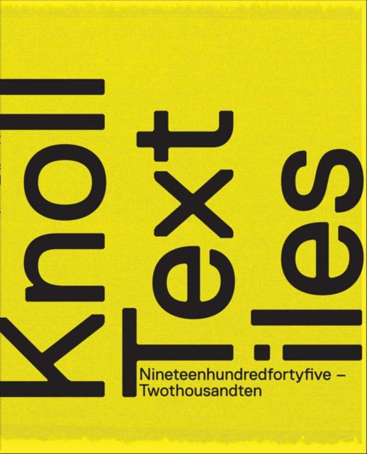 Book cover of: Knoll Textiles, 1945-2010. By: Earl Martin