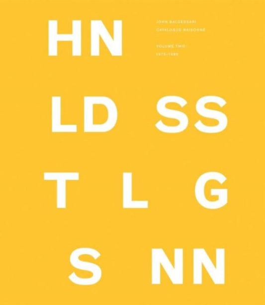 Book cover of: John Baldessari Catalogue Raisonne
