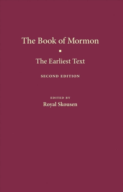 Book cover of: Book of Mormon. By: Joseph Smith