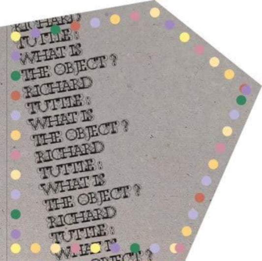 Book cover of: Richard Tuttle. By: Peter N. Miller
