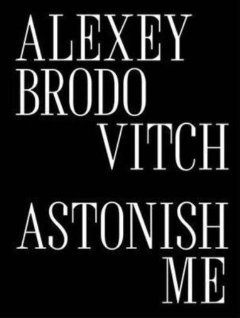 Book cover of: Alexey Brodovitch. By: Katy Wan