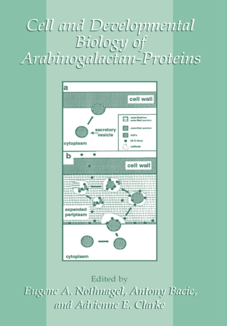 Book cover of: Cell and Developmental Biology of Arabinogalactan-Proteins