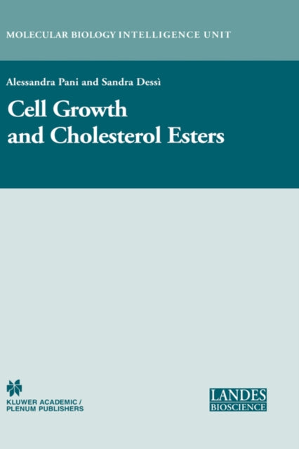 Book cover of: Cell Growth and Cholesterol Esters
