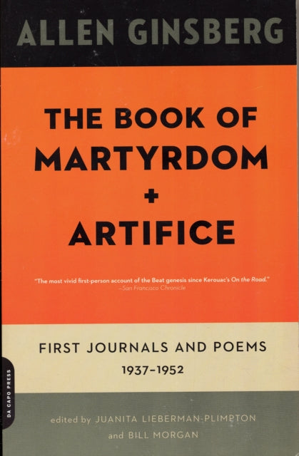 Book cover of: Book of Martyrdom and Artifice. By: Allen Ginsberg